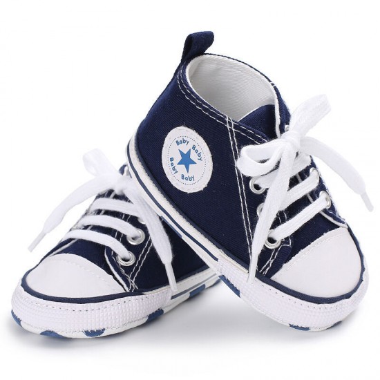Newborn Baby Boy Girl Pram Shoes Infant Sneakers Toddler PreWalker Trainers 0-18