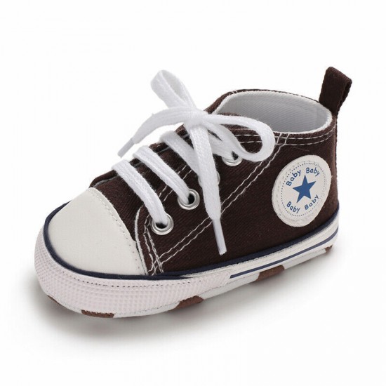 Newborn Baby Boy Girl Pram Shoes Infant Sneakers Toddler PreWalker Trainers 0-18