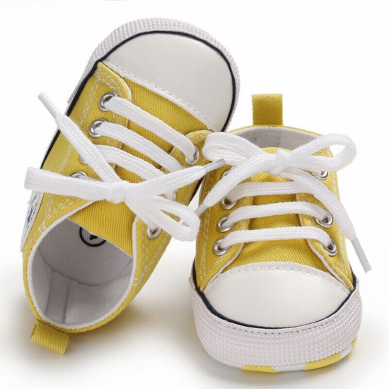 Newborn Baby Boy Girl Pram Shoes Infant Sneakers Toddler PreWalker Trainers 0-18