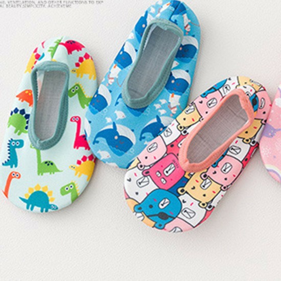 Newborn Baby Girl Boy Toddler Anti-Slip Socks Shoes Aqua Socks Swim Water Shoes