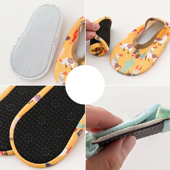 Newborn Baby Girl Boy Toddler Anti-Slip Socks Shoes Aqua Socks Swim Water Shoes