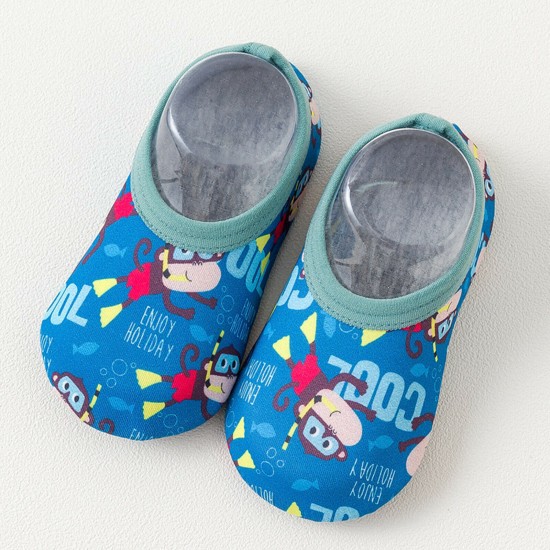 Newborn Baby Girl Boy Toddler Anti-Slip Socks Shoes Aqua Socks Swim Water Shoes
