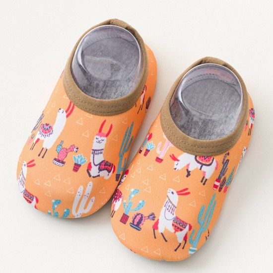 Newborn Baby Girl Boy Toddler Anti-Slip Socks Shoes Aqua Socks Swim Water Shoes