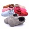 LEATHER BABY SHOES INFANT TODDLER GIRL BOY SOFT SOLE FIRST WALKER BABY MOCCASINS