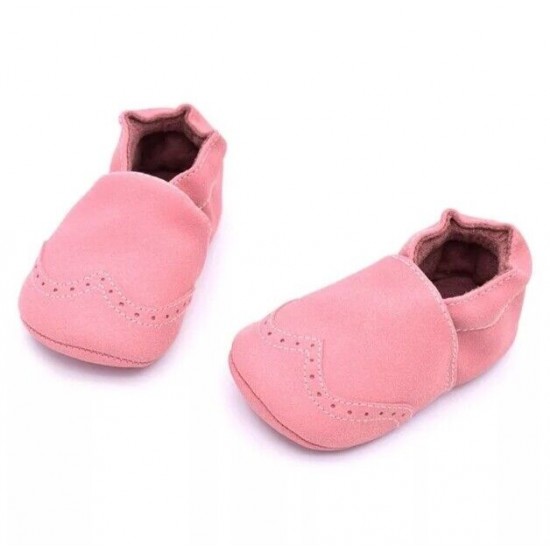 LEATHER BABY SHOES INFANT TODDLER GIRL BOY SOFT SOLE FIRST WALKER BABY MOCCASINS