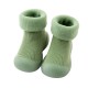 Toddler Kids Baby Boys Girls Solid Knitted Soft Sole Rubber Shoes Socks Slipper