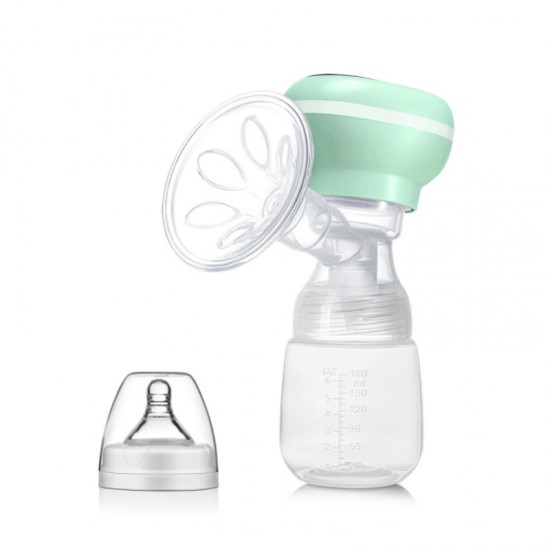 Electric Breast Pump Breast Massager Mute Milk Feeding Collector Portable Baby Breastfeeding Bottle Lactation Soft Painless