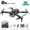 Drone 4/8K 1080P HD wide-angle Camera WiFi Fpv Dual camera Foldable quadcopter real-time transmission anti-collision hover