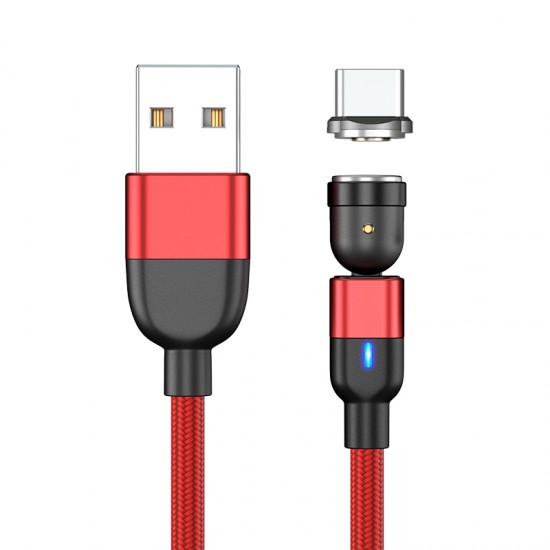 3A Magnetic USB Cable Quick Charge 3.0 For iPhone 6 6s 7 8 Plus 11 12 13 Pro XS Max Mini X R iPad Samsung Xiaomi Huawei Charging