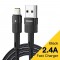 Essager Fast Charging For iPhone Usb Cable 11 12 13 Pro Max Mini Xs Xr X SE 8 7 6 Plus 6s 5 5s 2.4A Wire For iPhone Charger Cord