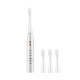 Jianpai Adult Black White Classic Acoustic Electric Toothbrush Adult 5-gear Mode USB Charging IPX7 Waterproof Acoustic Electric