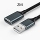 USB Braided Extension Cable 1M 2M 3 Meters Male To Female Computer 2.0USB Flash Drive Mouse Keyboard Data Connection Cable