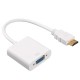 High Speed HDMI To VGA Adapter HDTV A Male To VGA Female Converter HDMI Scaler Video Cable Cord Converter For PC Laptop