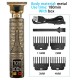 2023 Vintage Body T9 Cordless Electric Shaver Hair Cutting Machine For Man Hair Clipper Barber Beard Trimmer USB