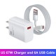 Original 67W Fast Charger For Xiaomi Mi 13 12 Ultra Pro Lite USB Charger Type C Cable Redmi Note 12 Turbo 11 Pro Poco X5 F5 Pro