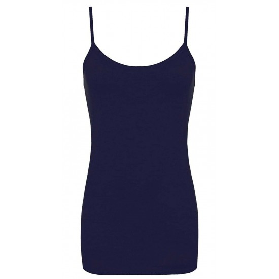 Womens Strappy Bodycon Mini Dress Sleeveless Plain Cami Vest Tank Tunic Top Tee