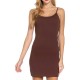 Womens Strappy Bodycon Mini Dress Sleeveless Plain Cami Vest Tank Tunic Top Tee