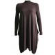 Womans High Neck Polo Turtle Neck Long Sleeve Swing Flared Hanky Skater Dress 