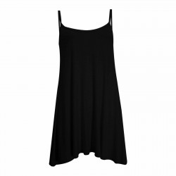 Ladies Camisole Cami Flared Skater Womens Strappy Vest Top Swing Mini Dress 8-26