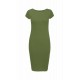 LADIES WOMANS CAP SLEEVE MIDI DRESS BODYCON SUMMER MAXI MIDI DRESS PLUS SIZE