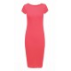 LADIES WOMANS CAP SLEEVE MIDI DRESS BODYCON SUMMER MAXI MIDI DRESS PLUS SIZE