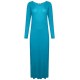 WOMENS LONG SLEEVE LONG MAXI DRESS LADIES PLAIN MAXI JERSEY PLUS SIZE 8-26