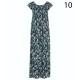 New Ladies Womens Cotton Short Sleeve Summer Beach Holiday Maxi Dress Size 8-22