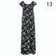 New Ladies Womens Cotton Short Sleeve Summer Beach Holiday Maxi Dress Size 8-22