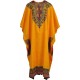 Unisex Mens Womens Cotton Kaftan Dress African Design Printed Back and Front 