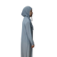 One Piece Muslim Women Prayer Dress Islamic Hijab Abaya Khimar Jilbab Kaftan