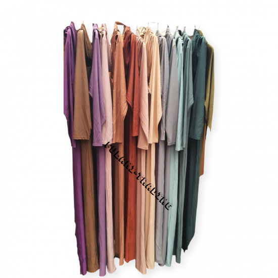 One Piece Muslim Women Prayer Dress Islamic Hijab Abaya Khimar Jilbab Kaftan