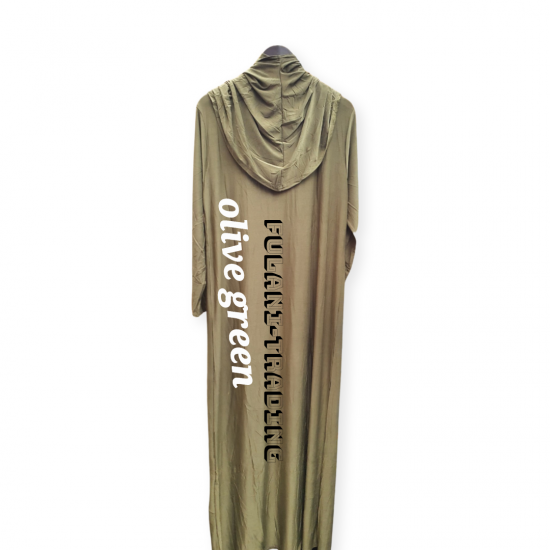 One Piece Muslim Women Prayer Dress Islamic Hijab Abaya Khimar Jilbab Kaftan