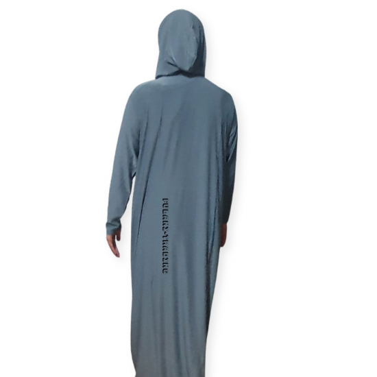 One Piece Muslim Women Prayer Dress Islamic Hijab Abaya Khimar Jilbab Kaftan