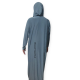 One Piece Muslim Women Prayer Dress Islamic Hijab Abaya Khimar Jilbab Kaftan