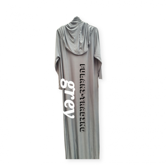 One Piece Muslim Women Prayer Dress Islamic Hijab Abaya Khimar Jilbab Kaftan