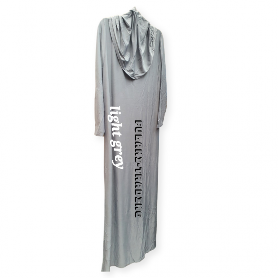 One Piece Muslim Women Prayer Dress Islamic Hijab Abaya Khimar Jilbab Kaftan