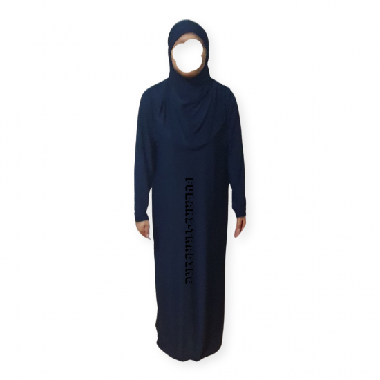 One Piece Muslim Women Prayer Dress Islamic Hijab Abaya Khimar Jilbab Kaftan