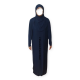 One Piece Muslim Women Prayer Dress Islamic Hijab Abaya Khimar Jilbab Kaftan