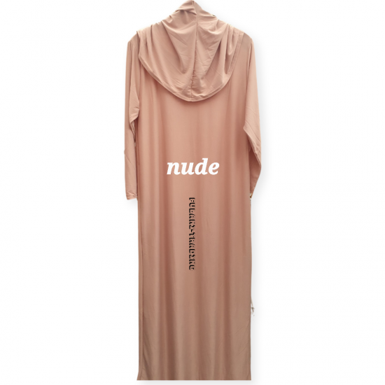 One Piece Muslim Women Prayer Dress Islamic Hijab Abaya Khimar Jilbab Kaftan
