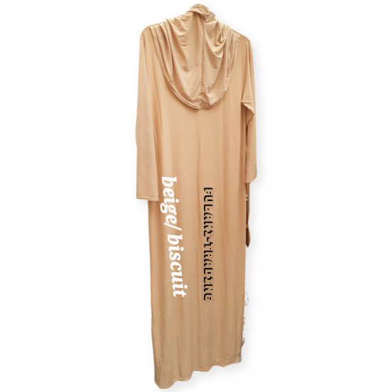 One Piece Muslim Women Prayer Dress Islamic Hijab Abaya Khimar Jilbab Kaftan
