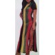 ✅ Rihanna Work Dress Rasta Jamaican Side Slit Split Mesh Carnival Riana Reggae