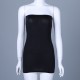 Women Sheer Mesh Mini Dress Bodycon Tube Dress See Through Nightwear Clubwear