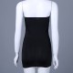 Women Sheer Mesh Mini Dress Bodycon Tube Dress See Through Nightwear Clubwear