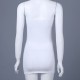 Women Sheer Mesh Mini Dress Bodycon Tube Dress See Through Nightwear Clubwear