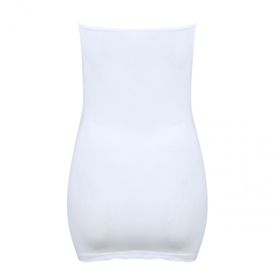 Women Sheer Mesh Mini Dress Bodycon Tube Dress See Through Nightwear Clubwear