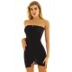 Women Sheer Mesh Mini Dress Bodycon Tube Dress See Through Nightwear Clubwear