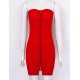 Women Sheer Mesh Mini Dress Bodycon Tube Dress See Through Nightwear Clubwear