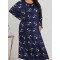 WOMENS plus size 30 X 32 Bust 68 X 50 Inch Long Slinky Day/lounge Night Dress