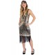 Ro Rox Dress Flapper 1920's Sequin Tassel Cocktail Party Great Gatsby Costume