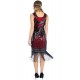 Ro Rox Dress Flapper 1920's Sequin Tassel Cocktail Party Great Gatsby Costume